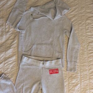Victoria’s Secret hoodie and joggers XS
